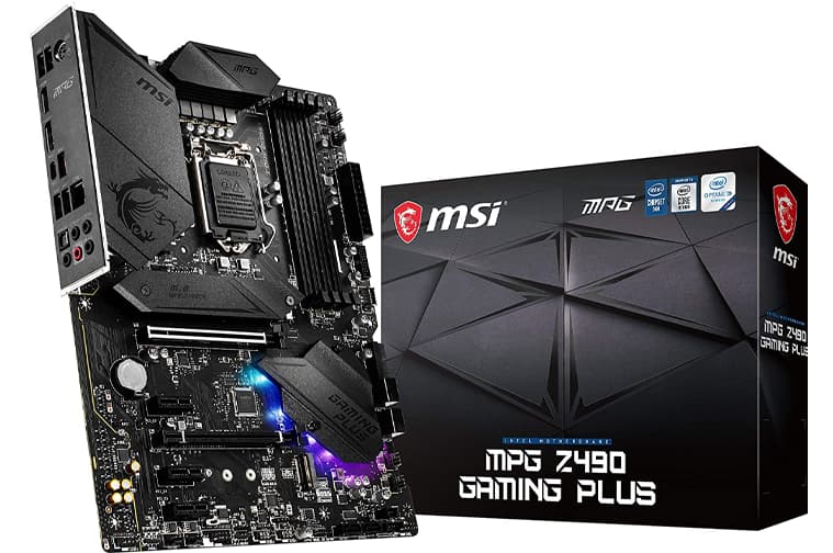 MSI MPG Z490 Gaming Plus Motherboard