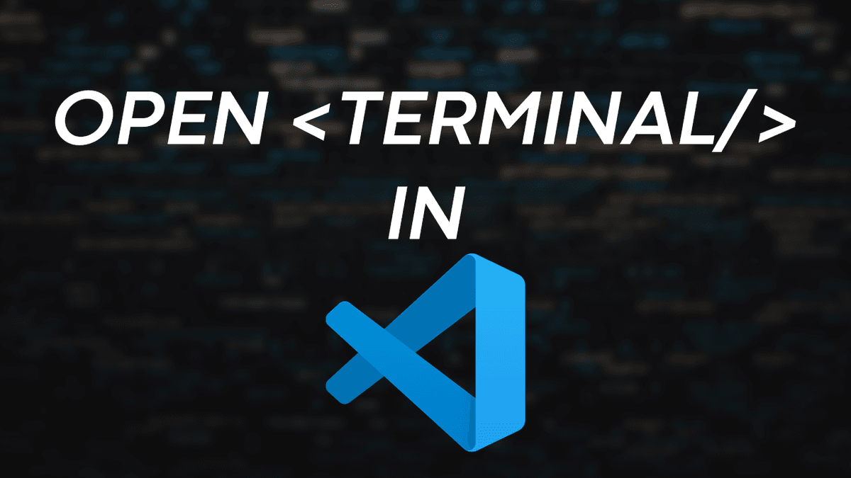 How to Open the Terminal in Visual Studio Code | Blog | CodeWithHarry